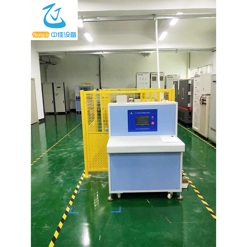 How does the loading system of a vehicle rolling test machine achieve precise dynamic force control?