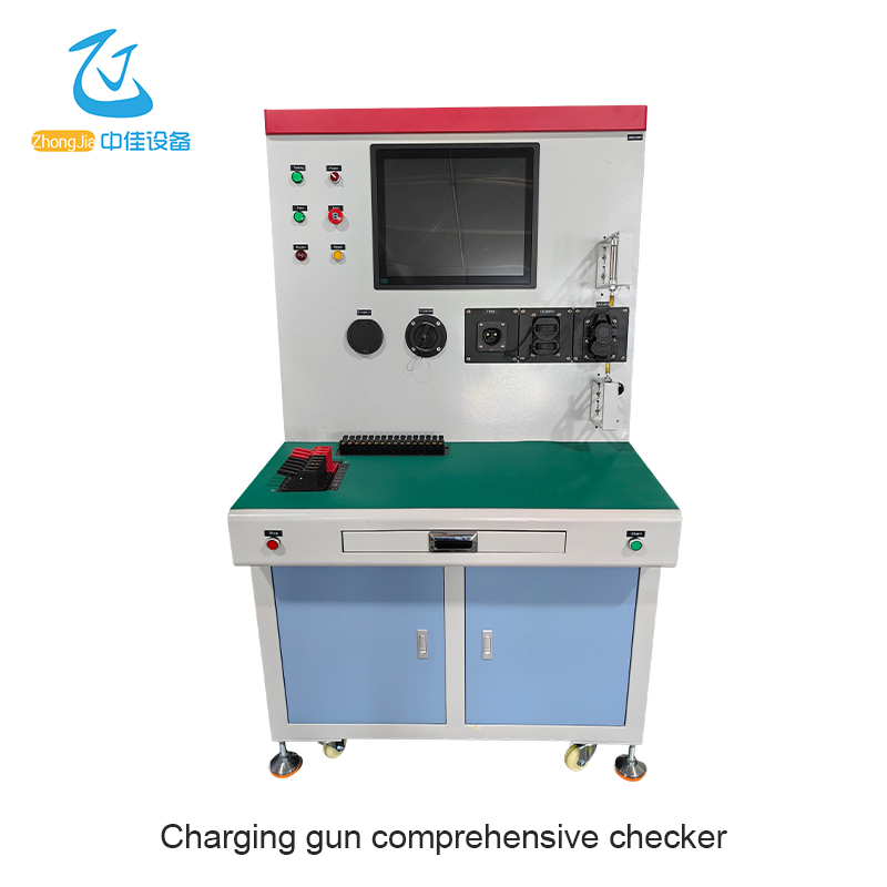 How does a charging gun comprehensive tester verify the accuracy of data transmission during communication function testing?
